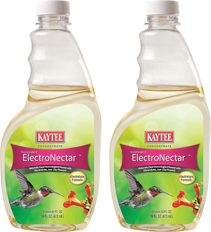 Hummingbird Electronectar Wild Bird Food, 16 Oz Concentrate 2 Pack