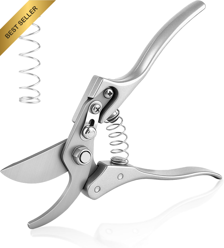 8Inch Secateurs, Pruning Shears of Sharp Precision-Ground, Premium Quality Garde