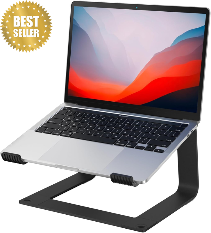 Upnotex Laptop Stand for Desk Aluminum Laptop Riser Holder Detachable Computer N