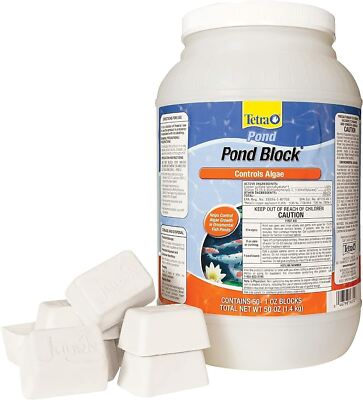 Tetra Pond Block Algae Control 50 pk Bulk Jar