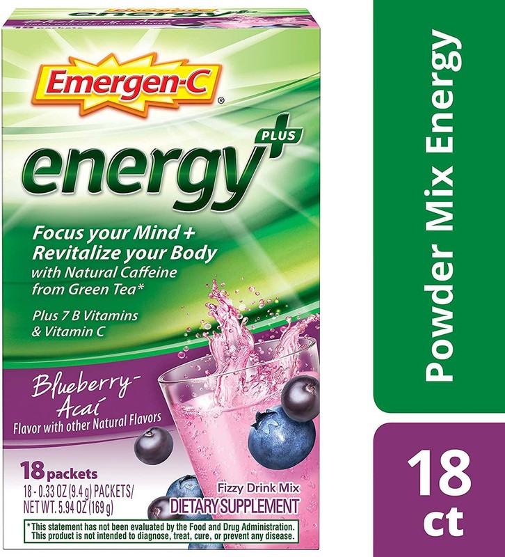 Emergen-C Energy, With B Vitamins, Vitamin C And Natural Caffeine From Green Tea