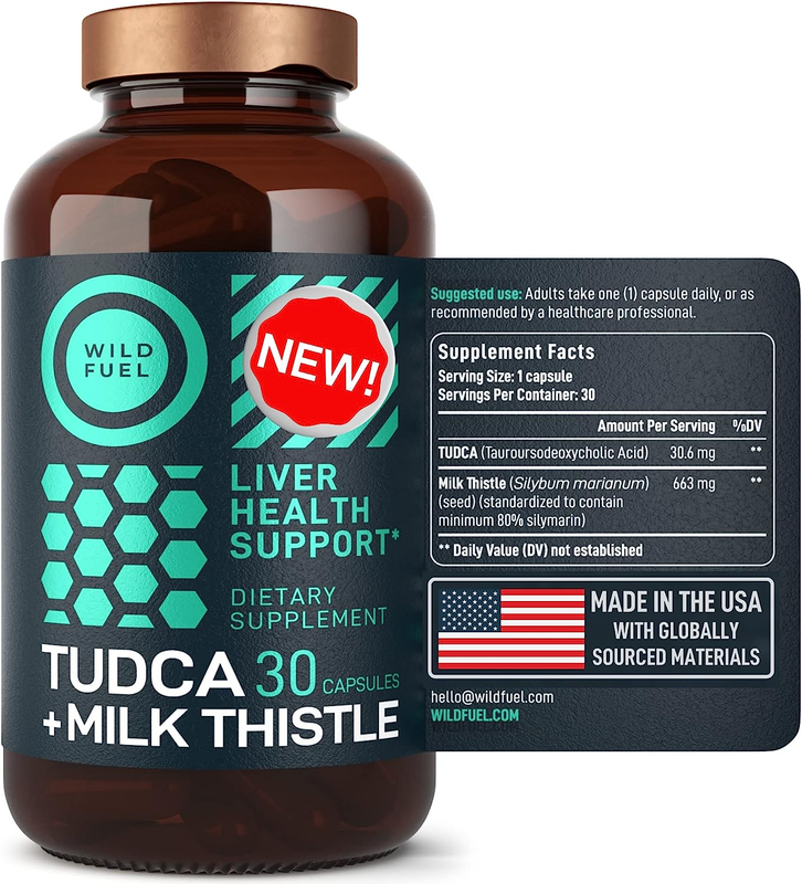 TUDCA 2000mg NAC Glutathione Milk Thistle Liver Detox Supplement 240  Capsules