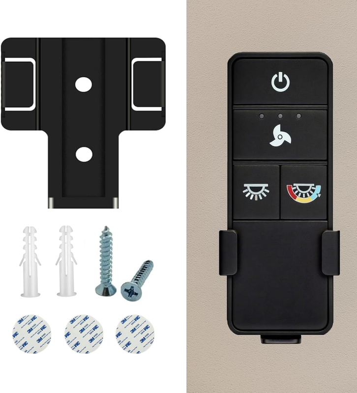TX028C-S Ceiling Fan Remote Wall Mount Holder for Hampton Bay