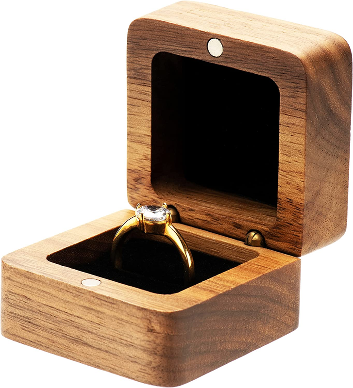 Jewelry Ring Gift Box Blackinner