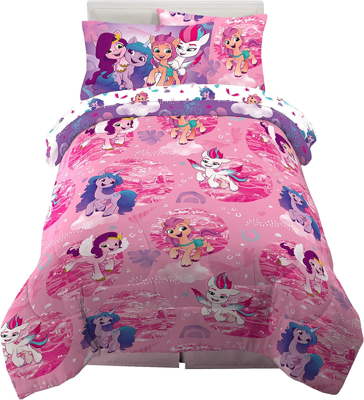 Super Soft 5 Piece Twin Girls, My Little Pony