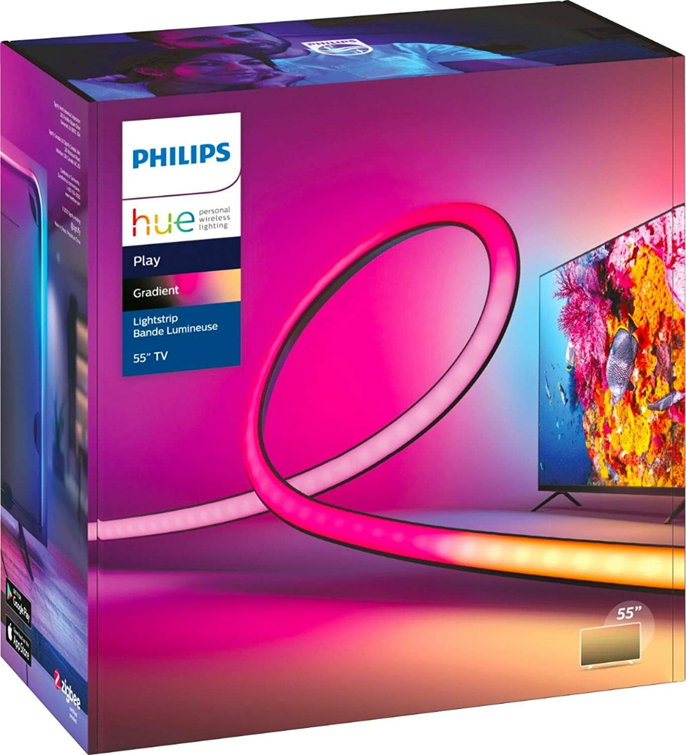 Philips Hue Play Gradient Lightstrip for 55