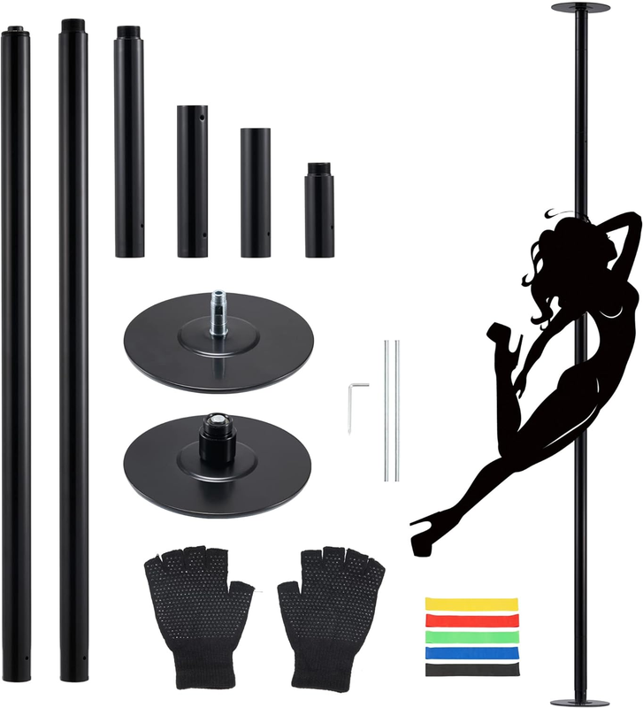 Stripper Pole Professional Dance Pole for Home, 7.3'-9.3' He