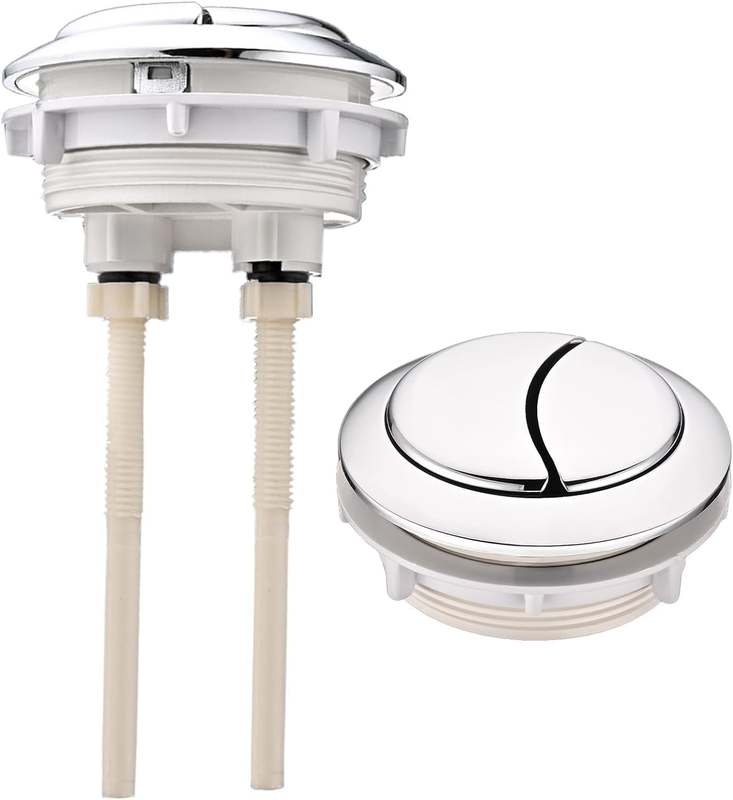58Mm/2.2 Inch Dual Push Flushing Toilet Button Toilet Tank Button Toilet Button