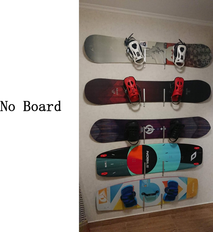 Snowboard Storage Rack Wall Mount Wall Holder - Hardware Included-Hold 2 Boards