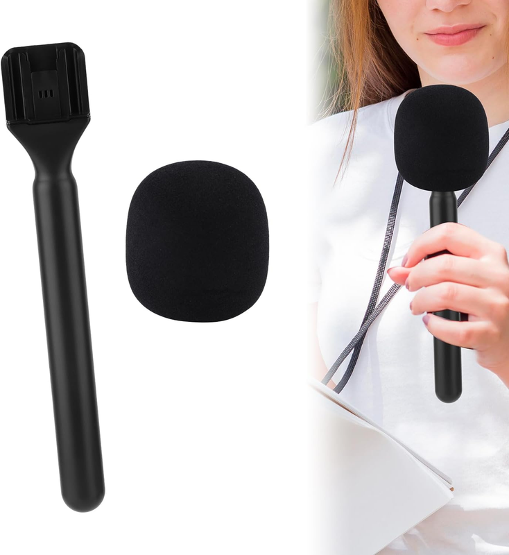 Microphone Holder Adapter Mount Stand Wireless Interview fits DJI Rode Hollyland