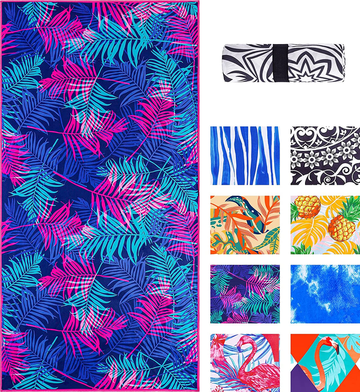 32 X 63 Large Sand Free Quick Dry Towel Super Li