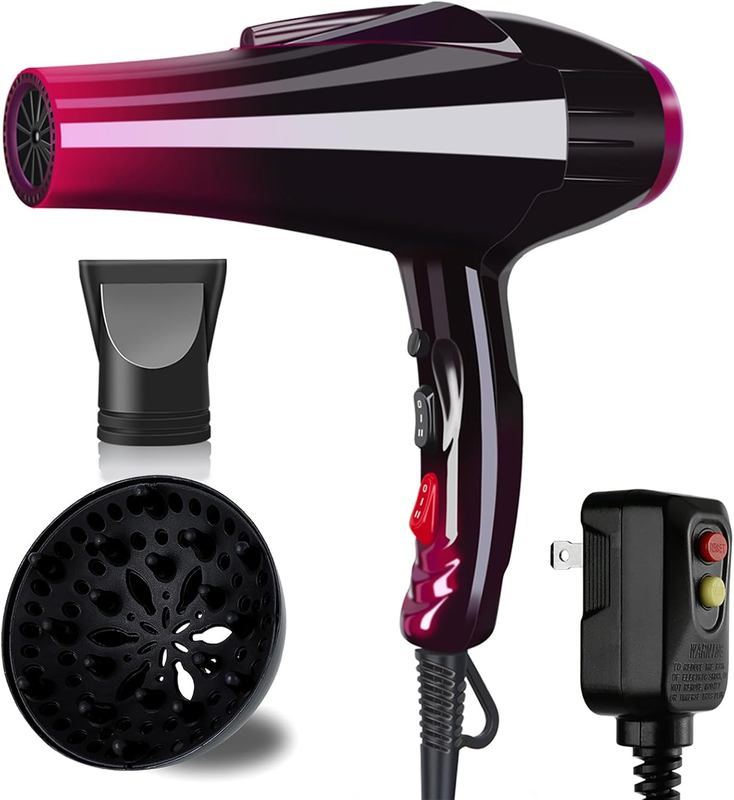 Hair Dryer, 3500 Watt Professional Salon Ionic Blow Dryer with AC