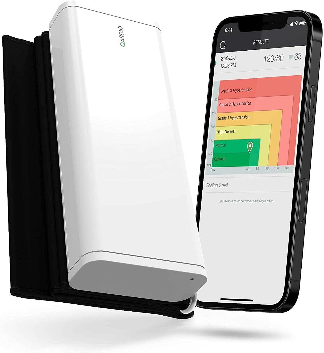 QARDIO Blood Pressure Cuff Monitor | Bloodpressurecuffmonitor
