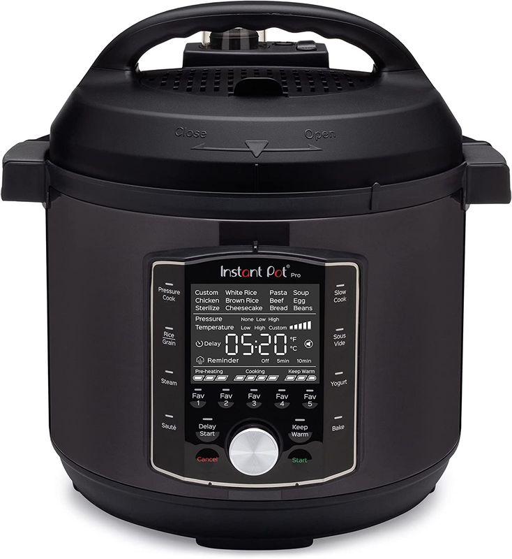 Instant Pot Pro 10-In-1 Pressure Cooker, Steamer, Saut&eacute;, Sous Vide, 6 Quart NEW