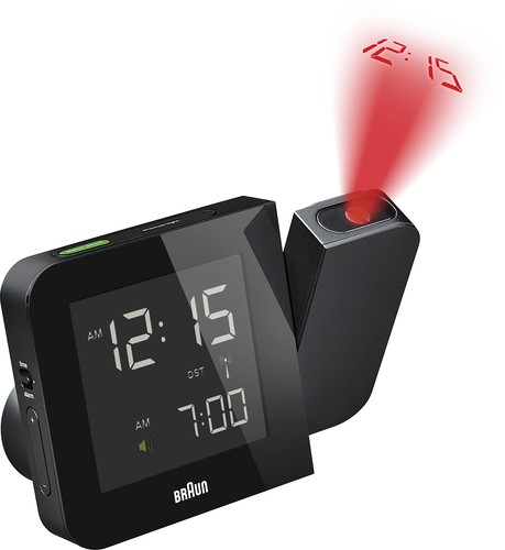 Digitale Braun Wecker & Radiowecker Projektion