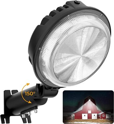 2 PACK 150W LED Barn Yard Street Outdoor Security Light Dusk to Dawn Flood Light