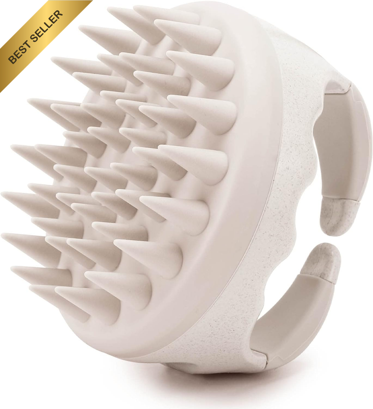Silicone Scalp Exfoliator Massager - Effective Dandruff Clearance While Shampooi