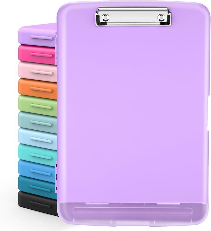 Sooez Clipboards with Storage, High Capacity Clip Boards 8.5x11