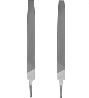 Axe File Sharpener Set 2pcs 8inch Flat Metal Axe File Rectangular Cut Mill Smoot