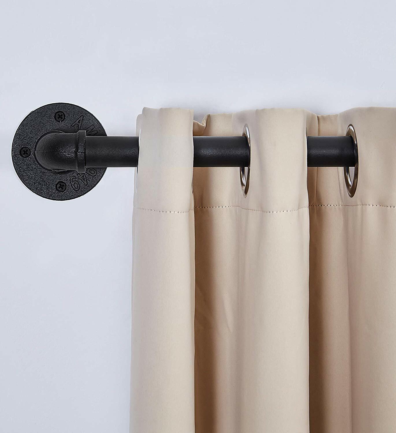 Jcpenney Home 1 Curved Curtain Rod For Draperies Window Treatment