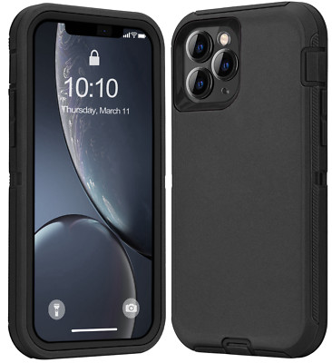 For iPhone 16 15 Pro Max 14 13 12 11 XR X Phone Case Heavy Duty Shockproof Cover