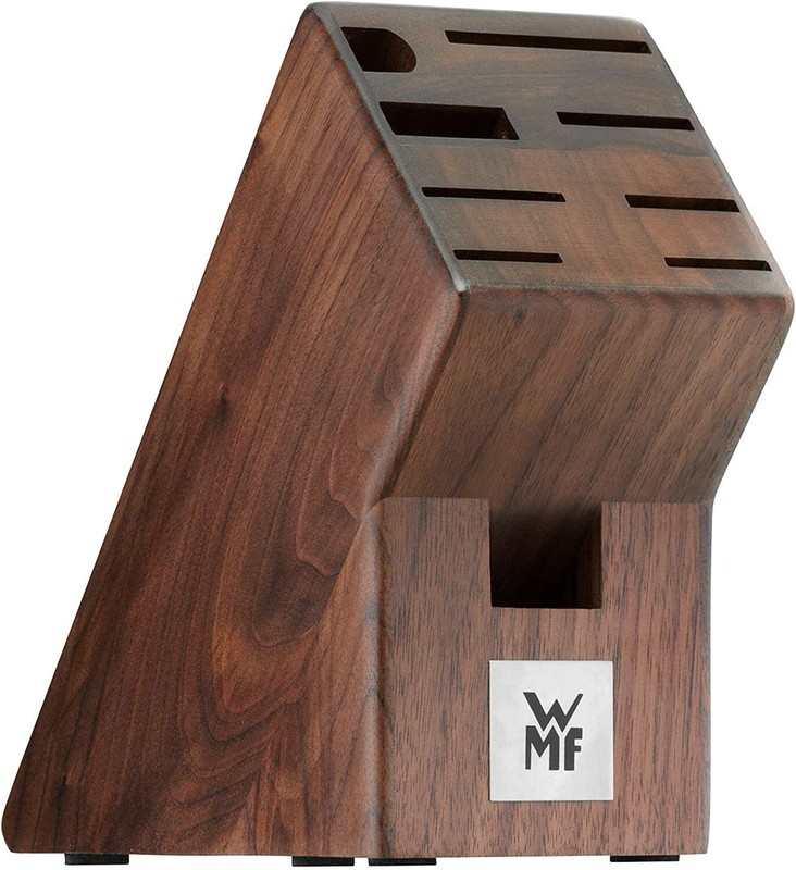 WMF Messerblock aus Walnussholz unbestück leer 1880464500 