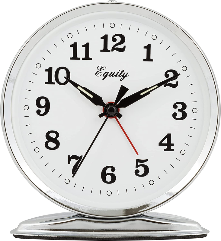 Equity by La Crosse Wind-Up Loud Bell Alarm Clock