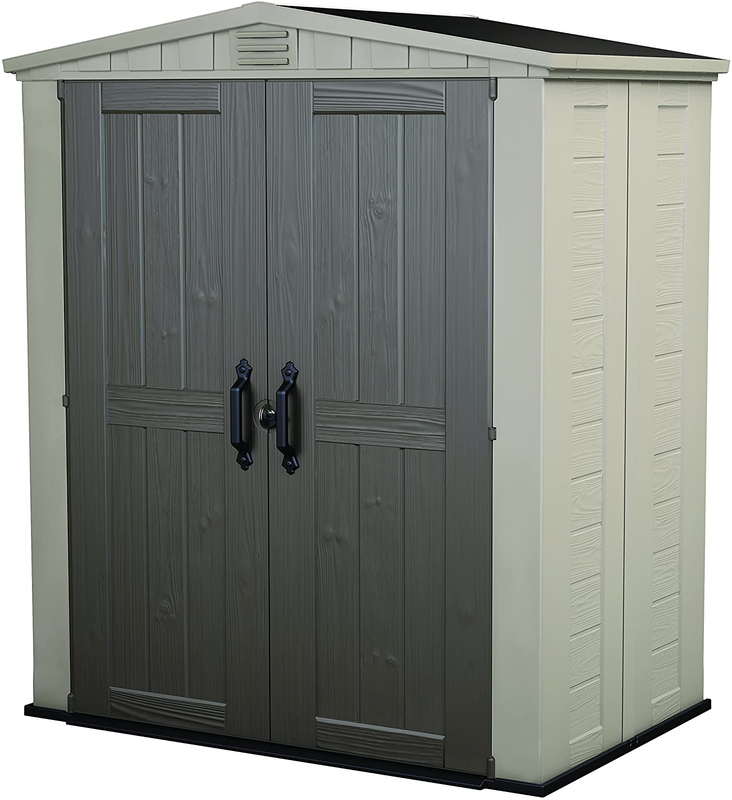 Factor 6X3 Outdoor Storage Shed Kit-Perfect to Store Patio F
