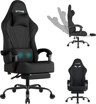 Gaming Chair, Big and Tall Gaming Chairs for Adults with Footrest and Lumbar Sup