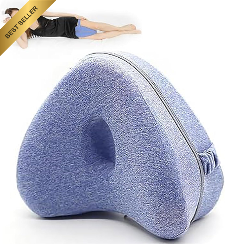 Leg Pillow， Ergonomic Side Sleeper Pillow with Optimal Memory，Side Sleepers Posi