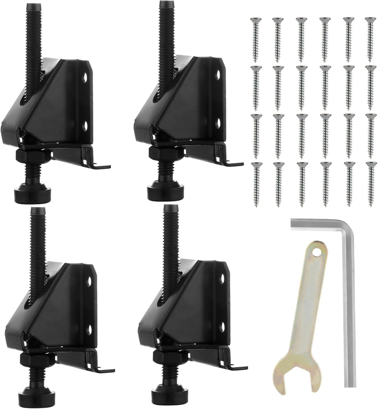 Leveling Feet 3 Inch for Table Cabinets Furniture Heavy Duty Adjustable Feet