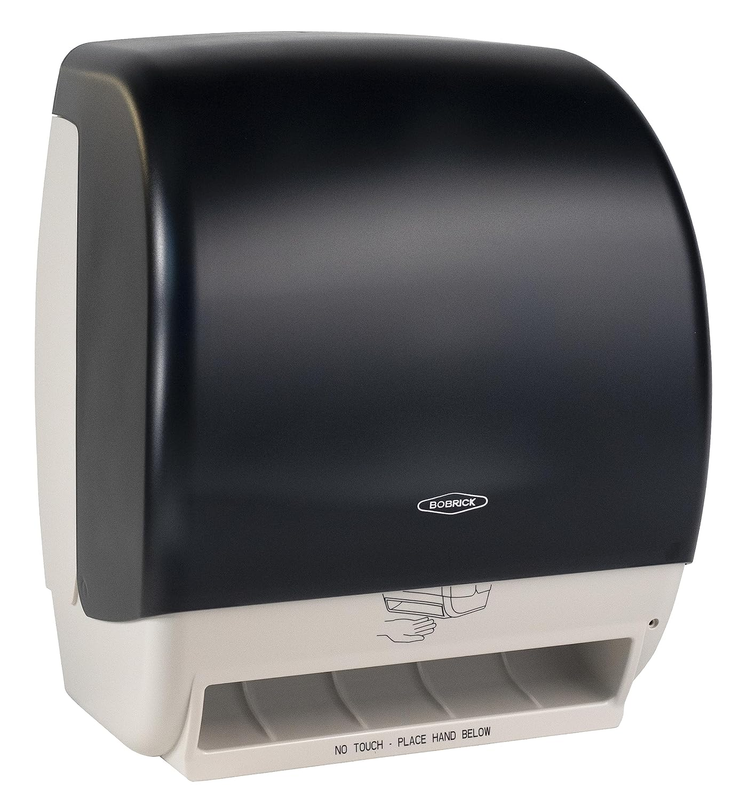 RT-72974 72974 Plastic Universal Surface Mounted Roll Towel Dispenser, 12-3