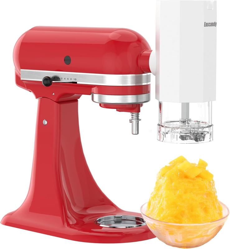 Shaved Ice Attachment for Kitchenaid Stand Mixer, Snow Cone Maker for Kitchenaid