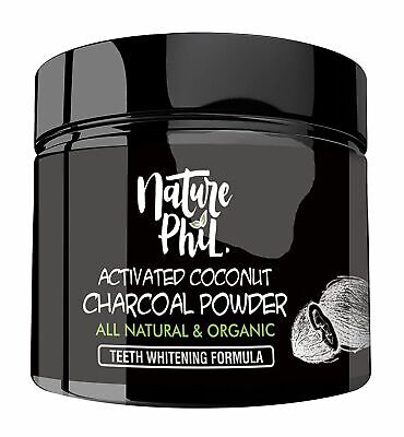 Activated Coconut Charcoal Teeth Whitening Powder All Natural Nature Phil 60 g