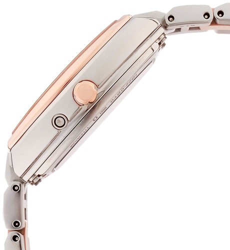 Pre-owned Seiko Lukia Ssqw028 Titanium Model White Dial Solor Radio Women's Watch
