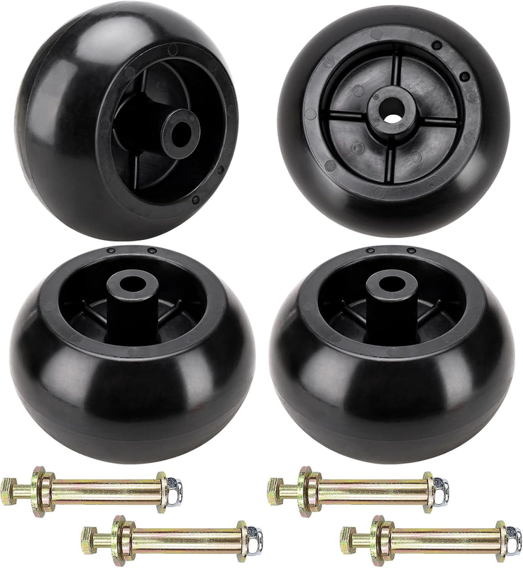 Anti Scalp Deck Wheel Kit 103-3168 for Toro Exmark Bad Boy 5/8" Bore 4 Pack