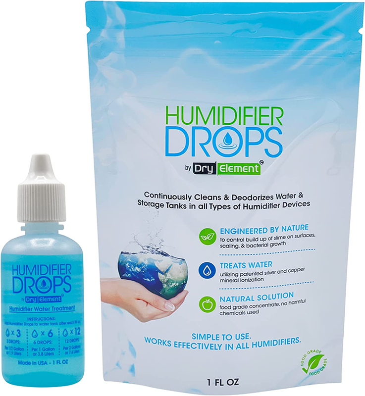 Drops - Natural Food Grade Concentrate, Formula Prevents Slimy Buildu