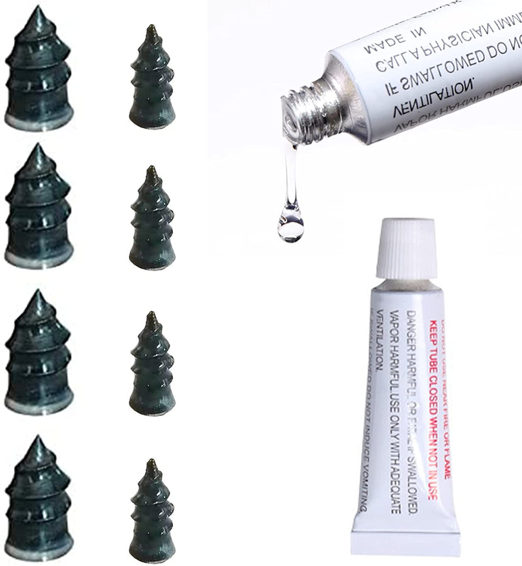 NORSHIRE Tire Repair Nail,SelfTapping Screw,Tire Repair Kits,Tire