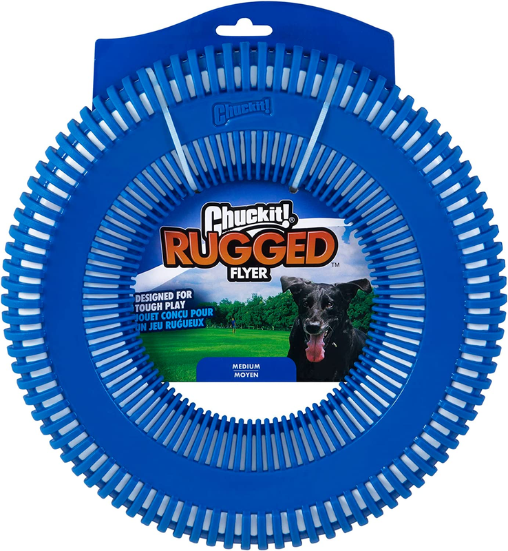 Rugged Flyer Dog Toy, Medium, Assorted Colors