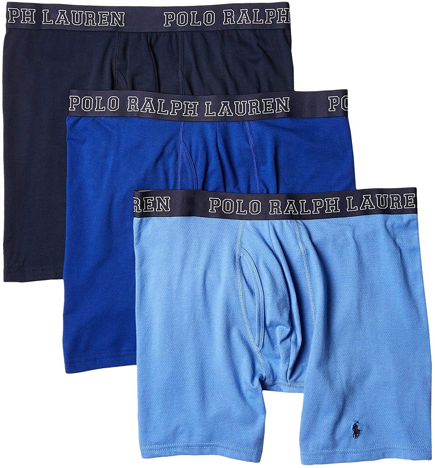 Polo Ralph Lauren 269886 Men 4D-Flex Breathable Mesh Boxer Brief 2-Pack Size S