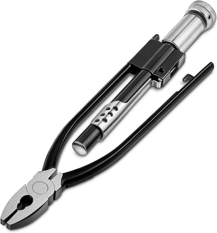 Reversible Safety Wire Twister Pliers Left and Right Twists