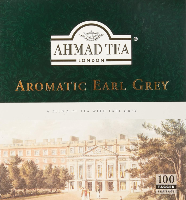 Black Tea, Earl Grey Aromatic Teabags, 100 Ct - Caffeinated 