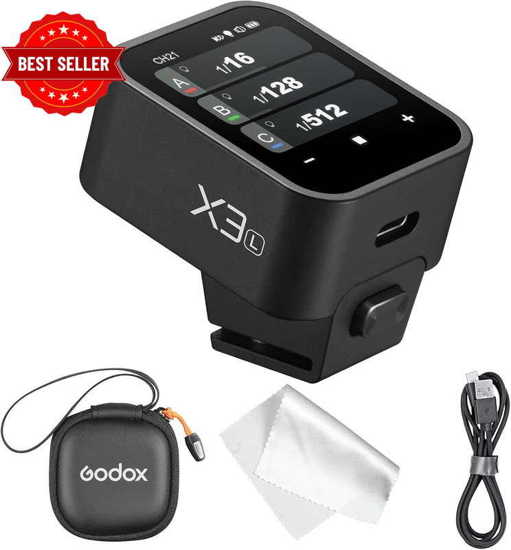 X3 L TTL Wireless Flash Trigger for Leica Cameras, X3L 2.4G Flash Transmitter wi