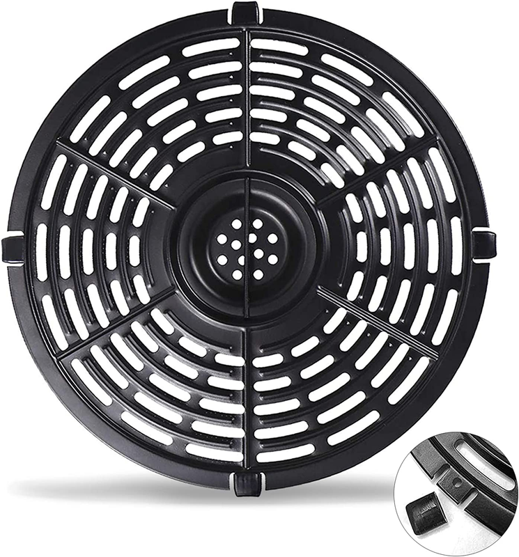 Grill Pan For Power Xl 5qt Air Fryer, 8.7'' 5qt Round Non-stick Air Fr