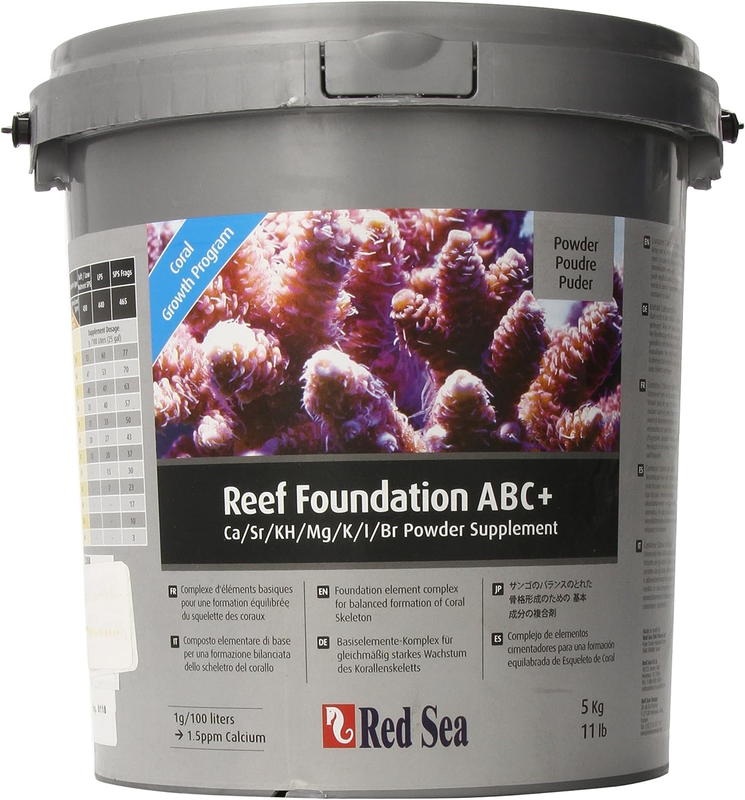 Red Sea Fish Pharm ARE22008 Reef Foundation Salt Water Conditioners for Aquarium