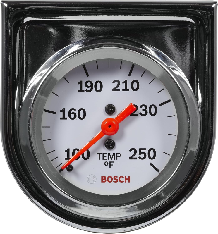 Mechanical Water Oil Temp Gauge SP0F000045 for  2 Inch White Dial Chrome