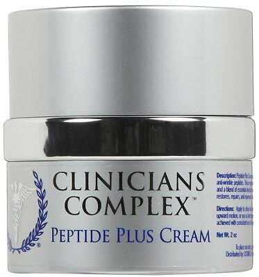 Clinicians Complex Peptide Plus Cream - 2 Oz - Moisturizing Skin Care
