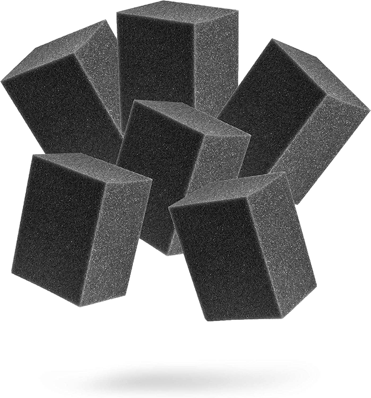 Adam'S Block Applicator (6 Pack) – Trim Dressing & Tire Shine Applicator Pad for