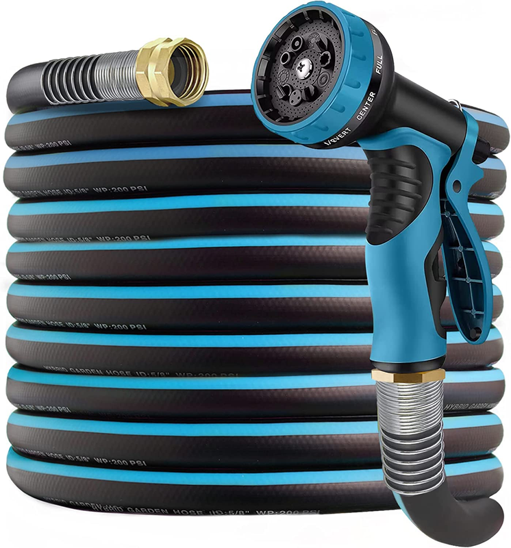 5/8 In X –super Flexible Leader Water 200 Ft Black-blue