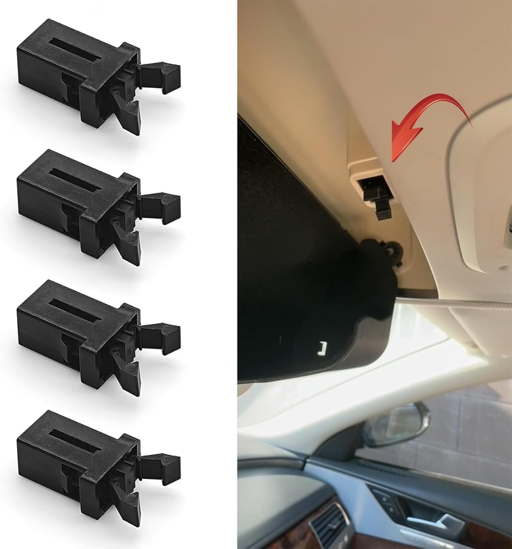 4PCS Sunglasses Glasses Holder Catch Latch, Car Sunglass Holder, Storage Box Lid